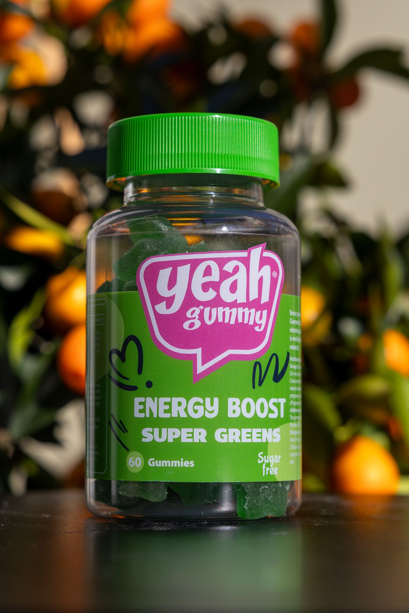 Energy Boost Super Greens gummies — Yeah Gummy