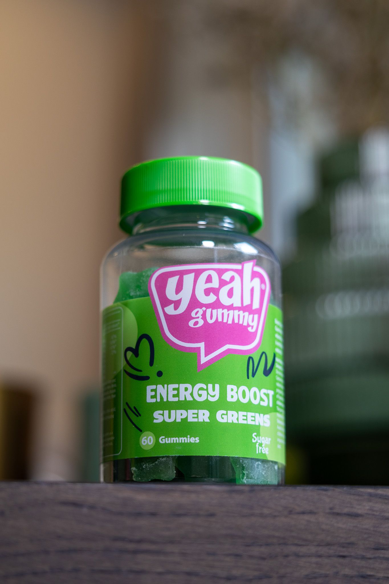 Energy Boost Super Greens gummies — Yeah Gummy
